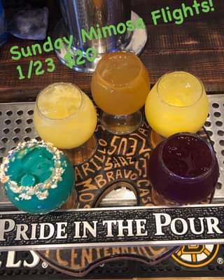 Reservations are filling up fast!! #mimosasunday #longbluecatbrewing #londonderr