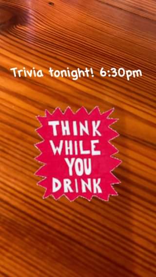 Trivia tonight!